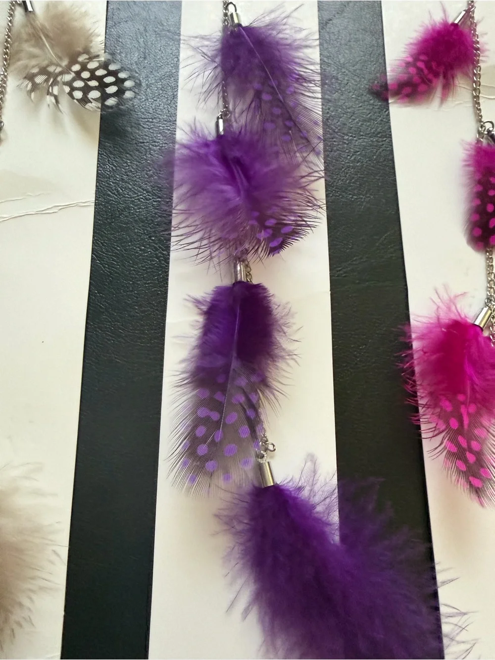 Boho Feather Hair Clip Extensions |